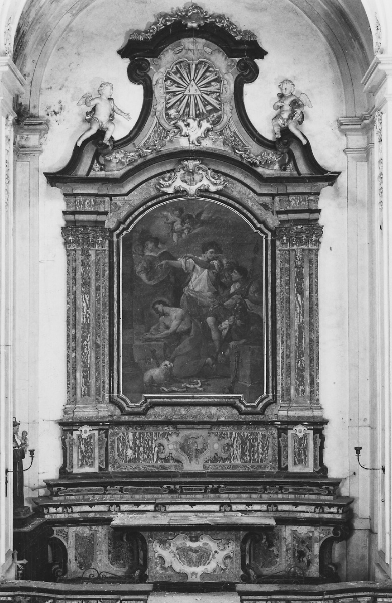 altare, opera isolata di Pelagatta Giacomo (metà sec. XVIII)