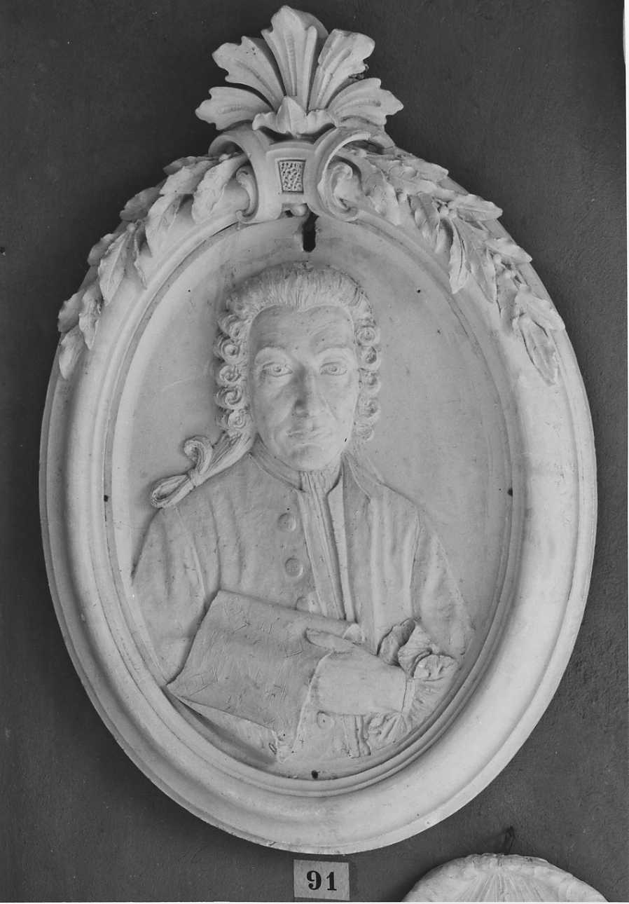 ritratto a mezzo busto di Francesco Gallo (rilievo, elemento d'insieme) di Della Vedova Pietro (seconda metà sec. XIX)