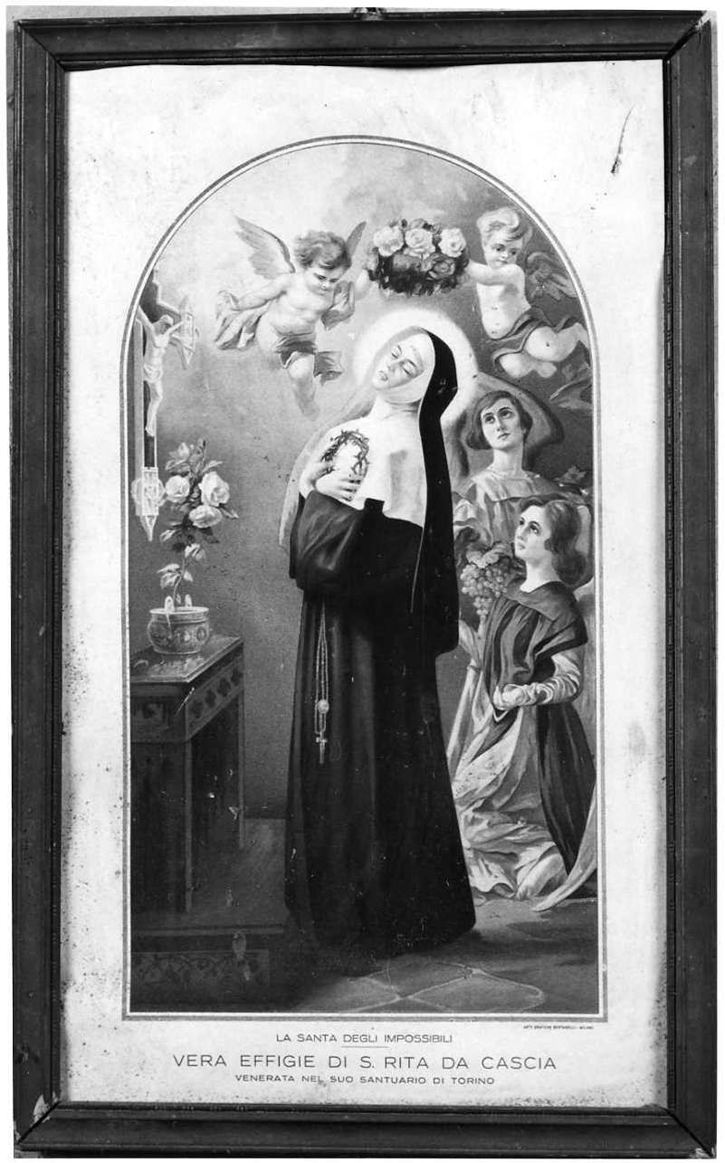 immagini santa rita da cascia - 3 LA SANTA DEGLI IMPOSSIBILI/ VERA EFFIGIE DI S RITA DA CASCIA/ VENE