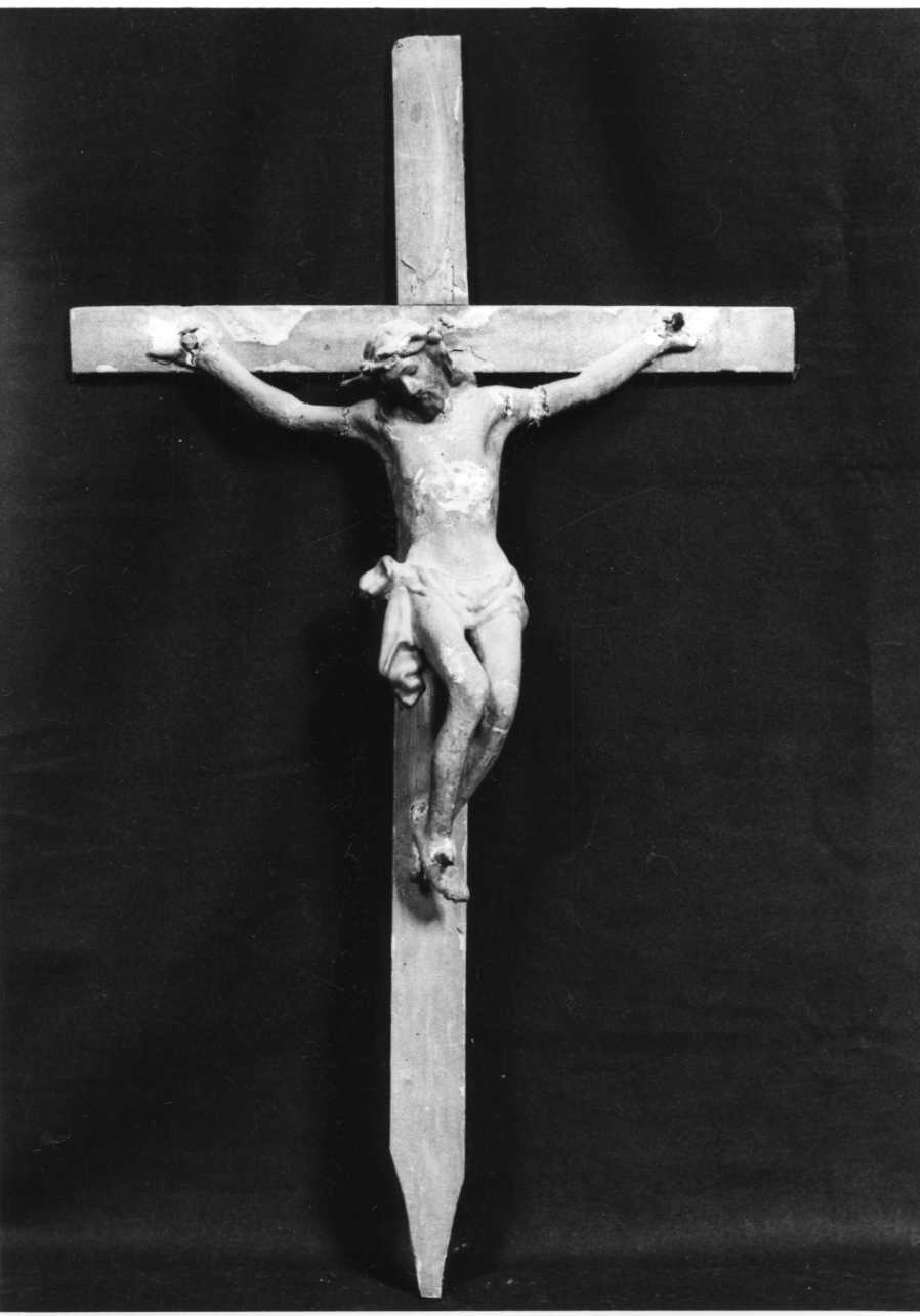 Cristo crocifisso (crocifisso, opera isolata) - bottega piemontese (primo quarto sec. XVIII)
