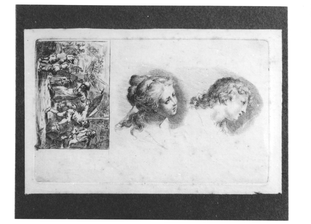 scena di genere (stampa, serie) di Algarotti Francesco, Novelli Francesco (primo quarto sec. XIX)