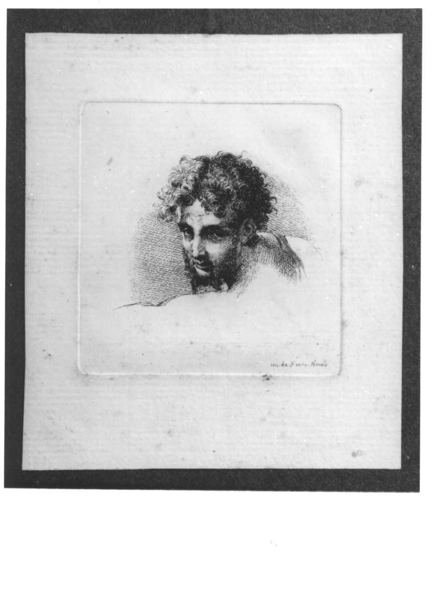 figura maschile (stampa) di Mingardi, Novelli Francesco (prima metà sec. XIX)