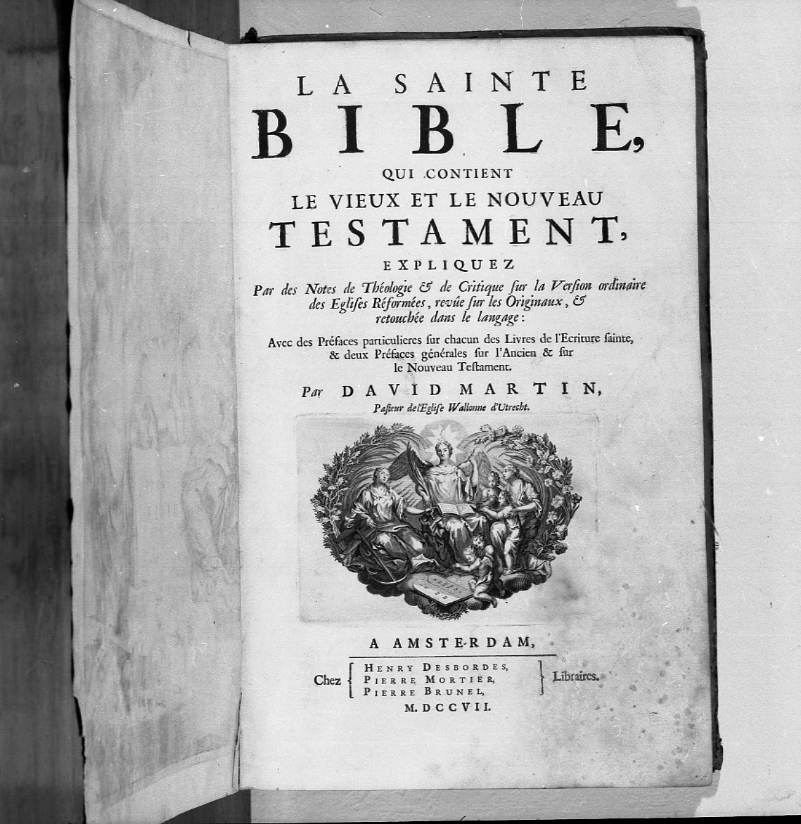 tre Virtù Teologali e tavole della legge (stampa) - ambito fiammingo (inizio sec. XVIII)