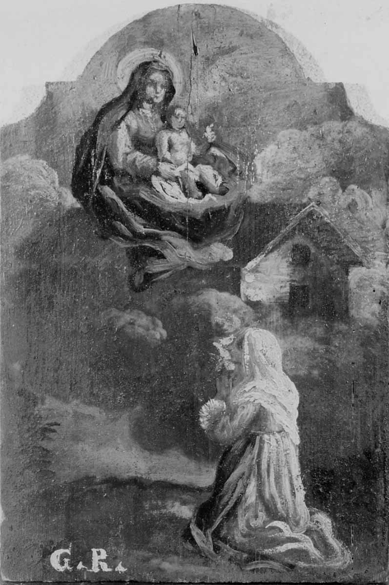 Intervento della Madonna di Loreto (ex voto, opera isolata) - ambito novarese (ultimo quarto sec. XVIII)