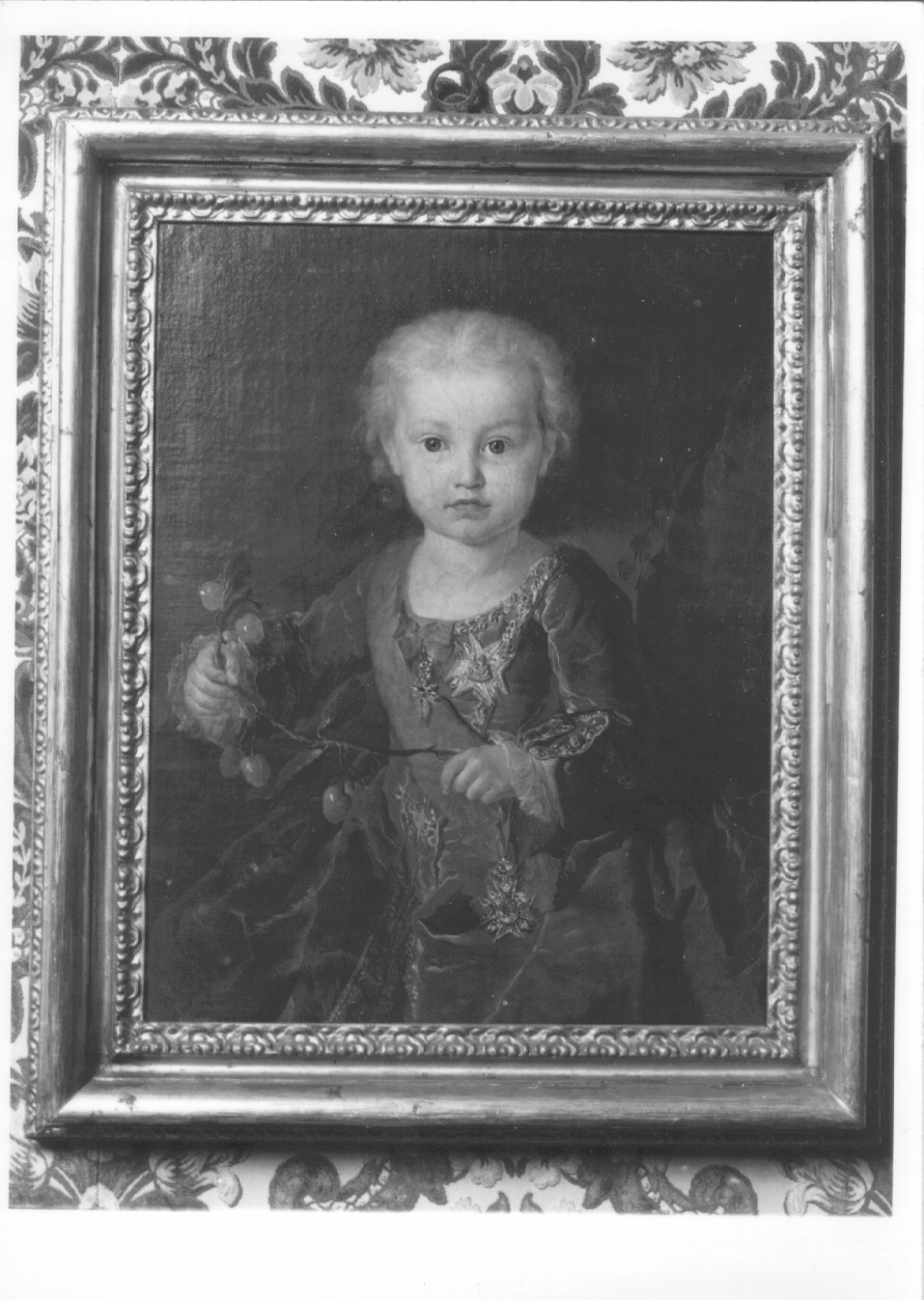 ritratto di Francesco Saverio di Borbone-Napoli bambino (dipinto, opera isolata) - ambito napoletano (metà sec. XVIII)