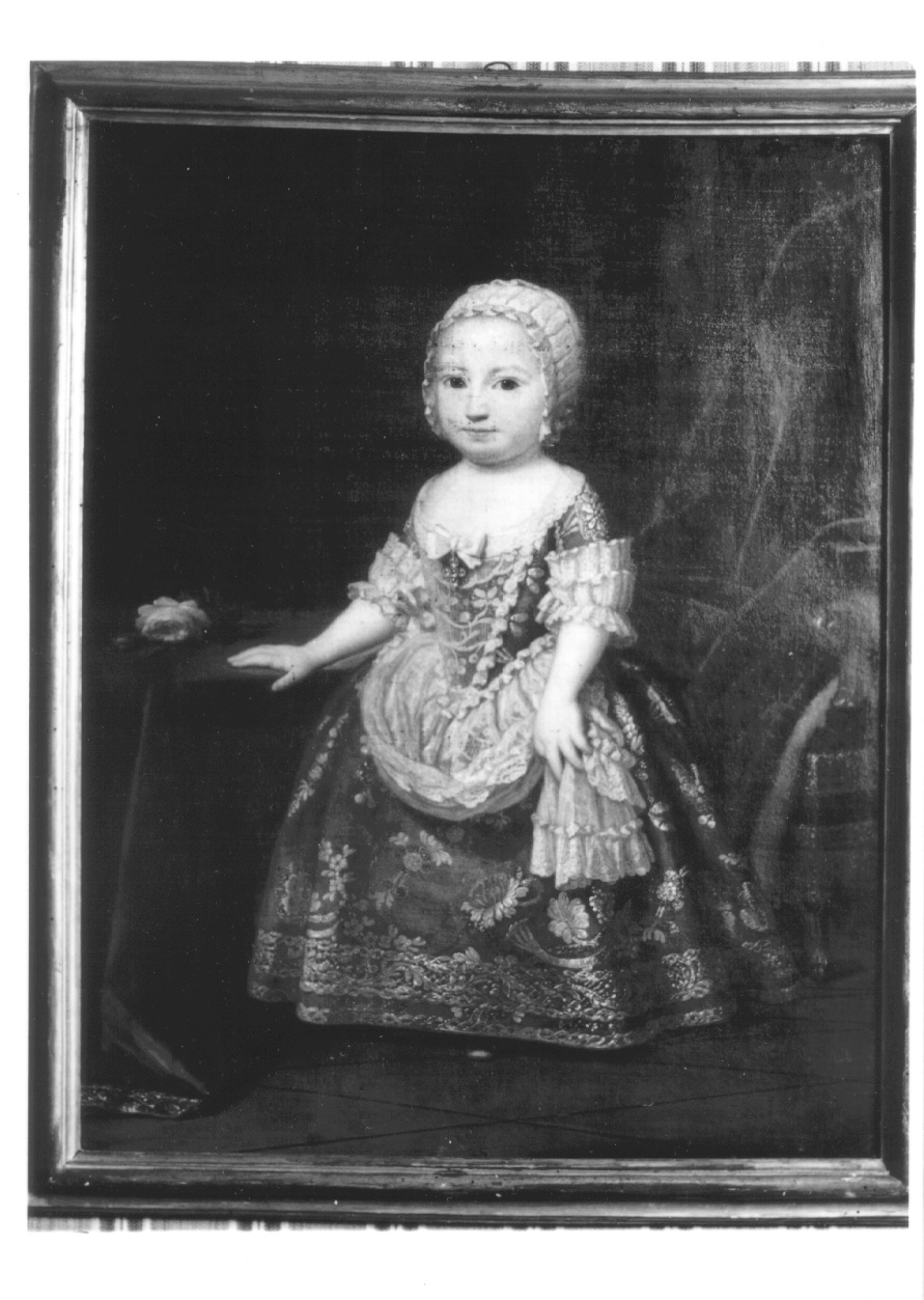 ritratto di Maria Cristina Giuseppina di Savoia bambina (dipinto, opera isolata) di Duprà Giuseppe (terzo quarto sec. XVIII)