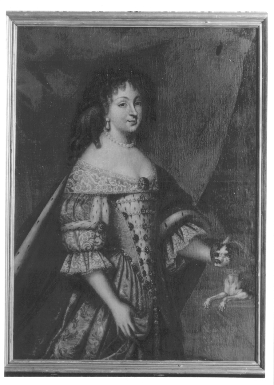 ritratto di Maria Giovanna Battista di Savoia-Nemours (dipinto, opera isolata) - ambito piemontese (ultimo quarto sec. XVII)