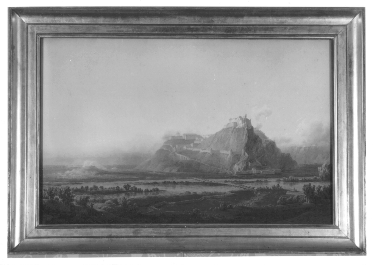 L'assedio di Verrua, assedio di Verrua (dipinto, opera isolata) di Bagetti Giuseppe Pietro (prima metà sec. XIX)