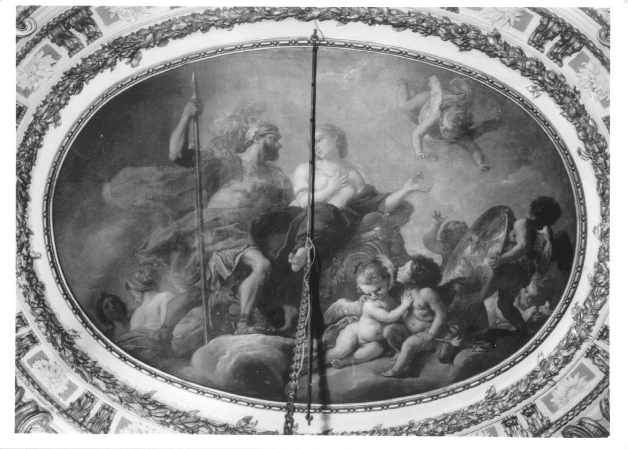 Marte e Venere (dipinto, opera isolata) di Seyter Daniel (ultimo quarto sec. XVII)