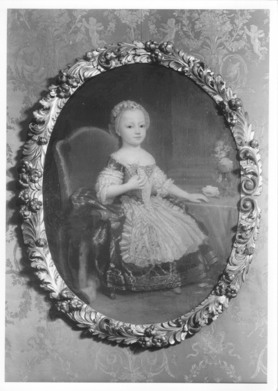 ritratto di Maria Anna Carlotta Gabriella di Savoia (dipinto, opera isolata) di Duprà Giuseppe (terzo quarto sec. XVIII)