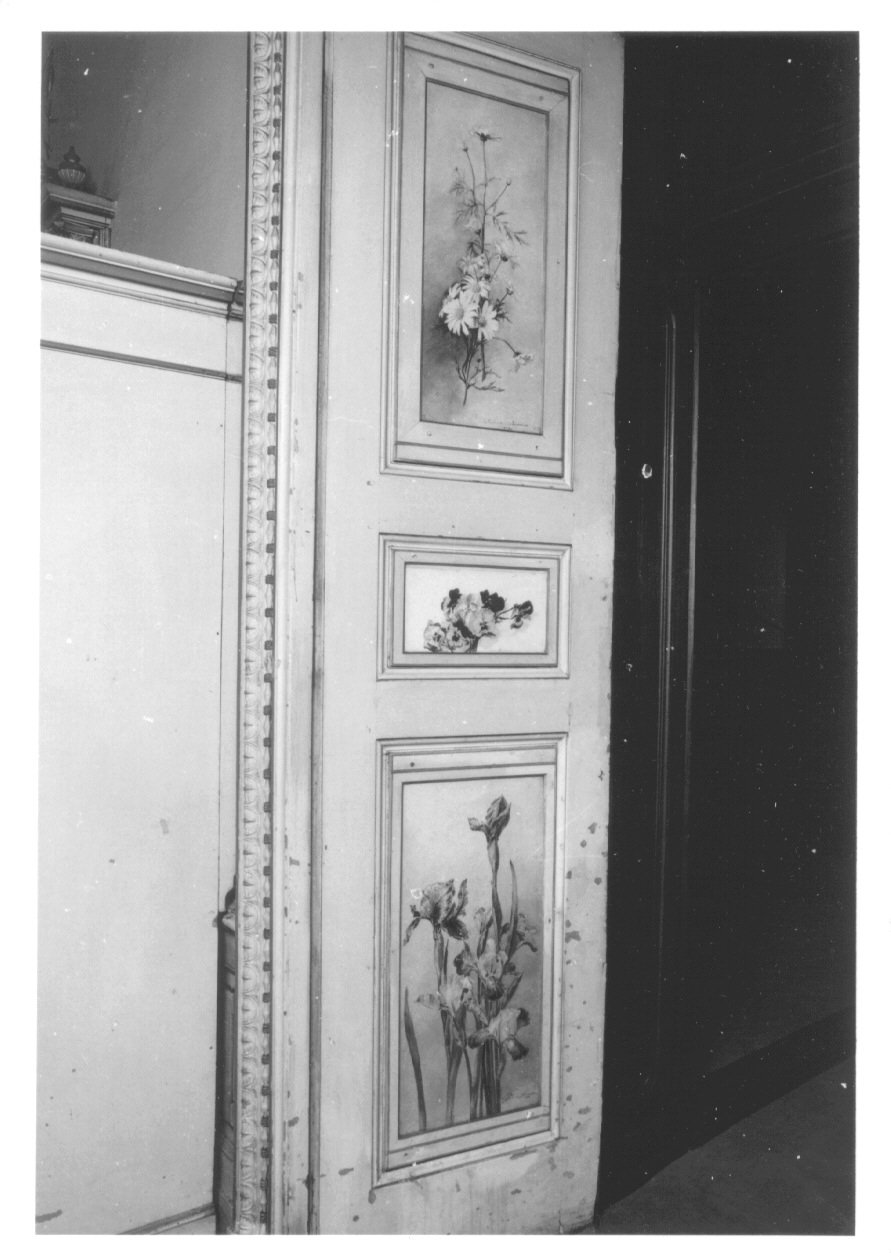 fiori (porta, elemento d'insieme) di Biscarra Emma (fine/inizio secc. XIX/ XX)