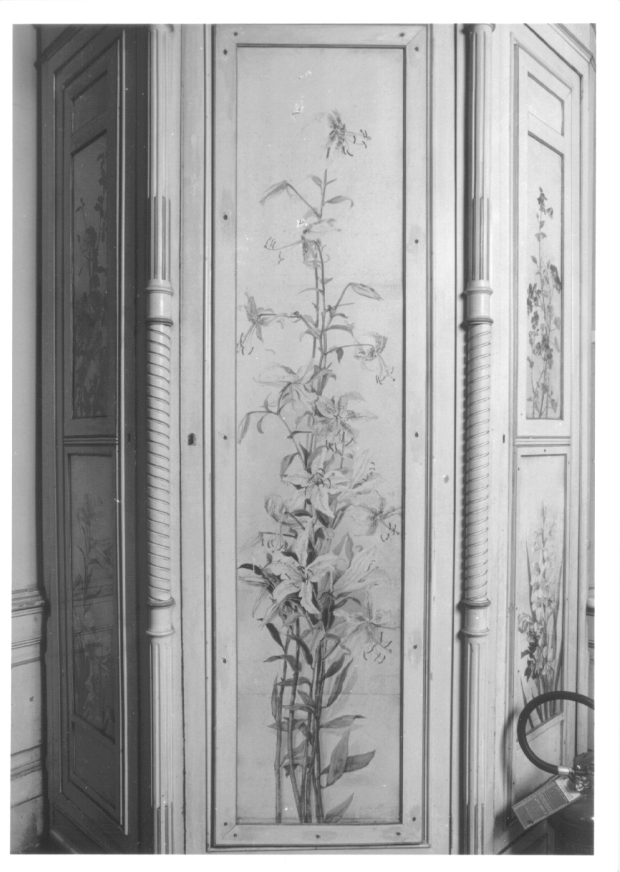 fiori (dipinto, elemento d'insieme) di Biscarra Emma (inizio sec. XX)