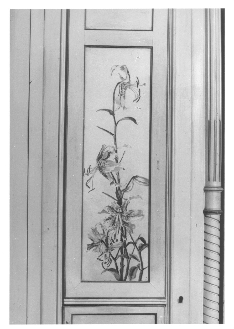 fiori (dipinto, elemento d'insieme) di Biscarra Emma (inizio sec. XX)