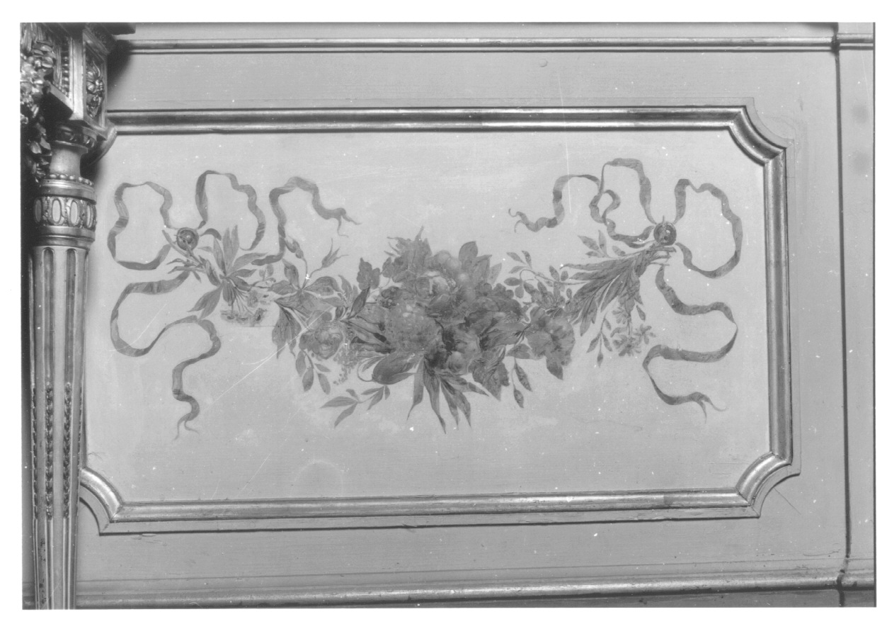 fiori (dipinto, elemento d'insieme) di Vacca Felice (attribuito) (secondo quarto sec. XIX)