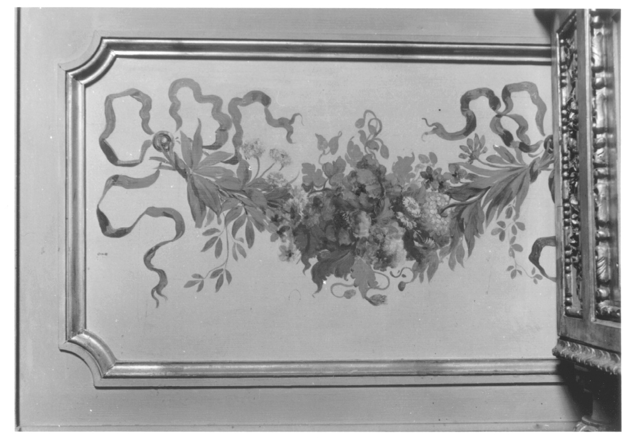 fiori (dipinto, elemento d'insieme) di Vacca Felice (attribuito) (secondo quarto sec. XIX)