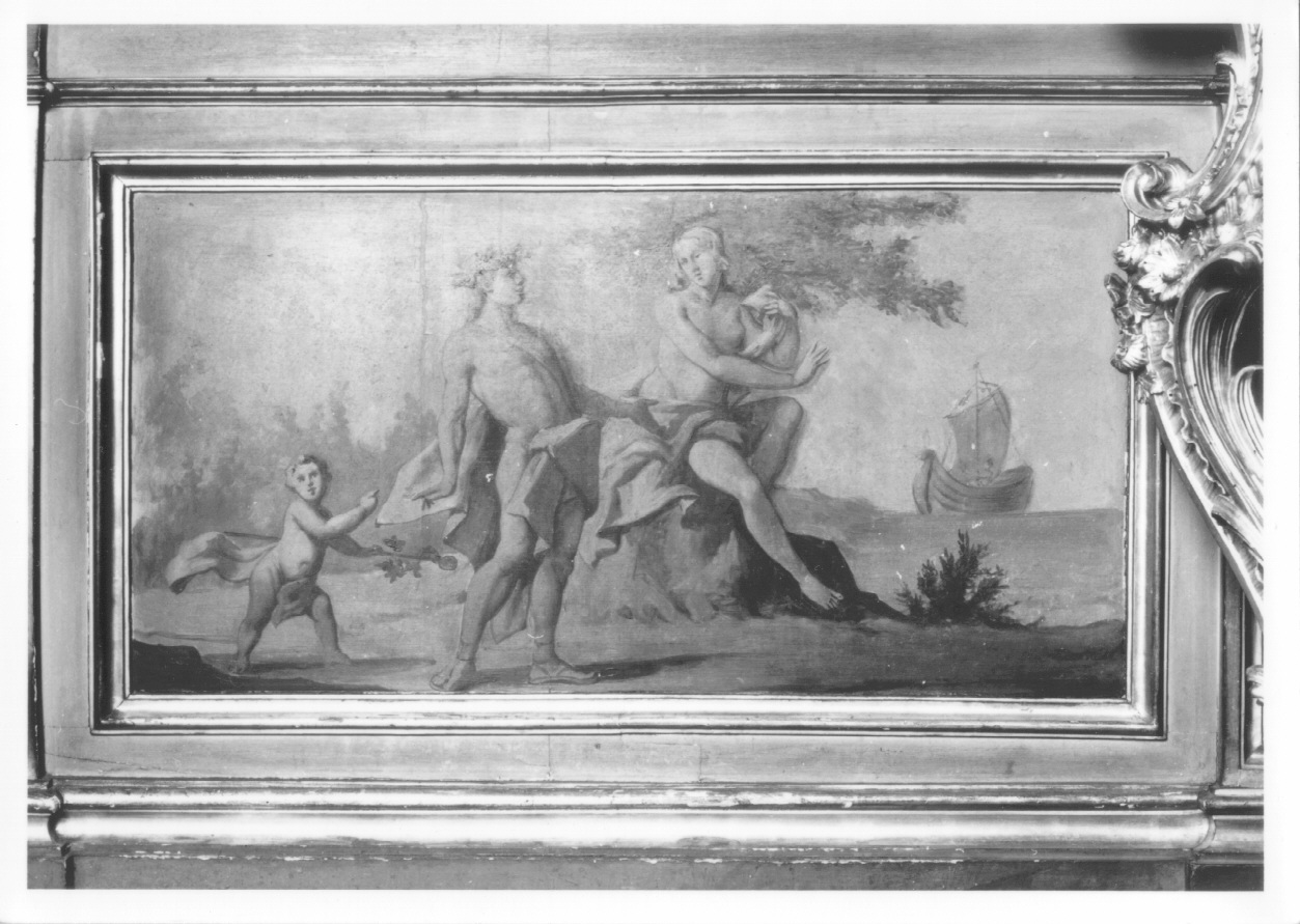 Giasone e Medea (dipinto, elemento d'insieme) - ambito piemontese (seconda metà sec. XIX)
