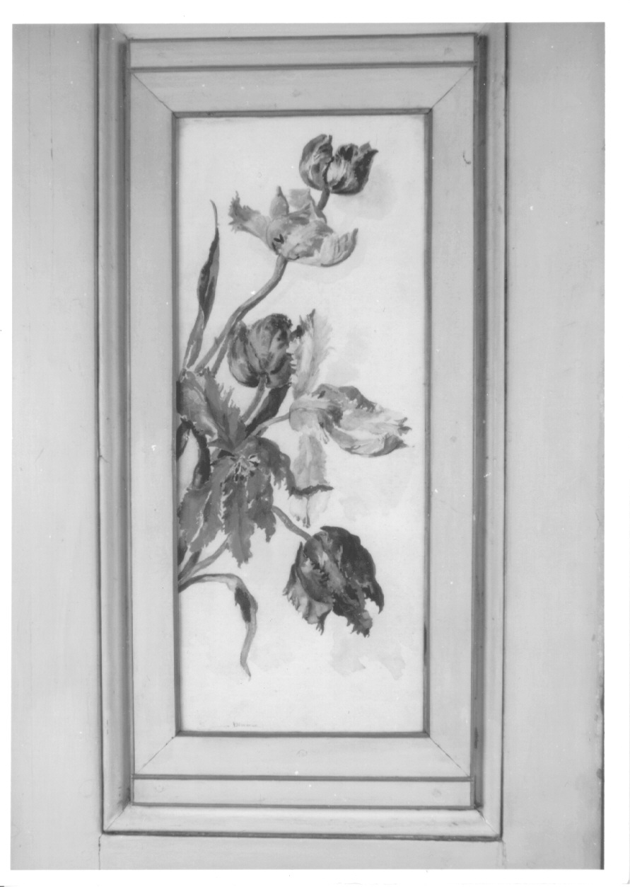 fiori (dipinto, elemento d'insieme) di Biscarra Emma (fine sec. XIX)