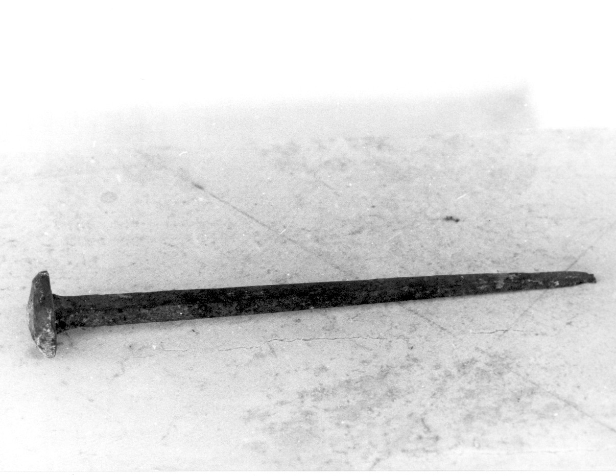 chiodo - ambito abruzzese (sec. XX)