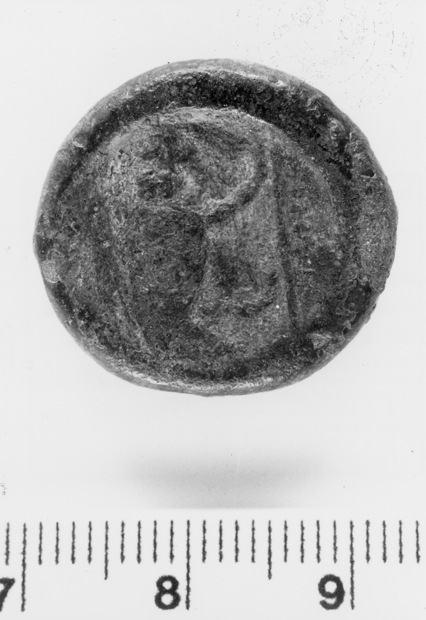 moneta - litra - ambito romano (secondo quarto sec. III a.C)