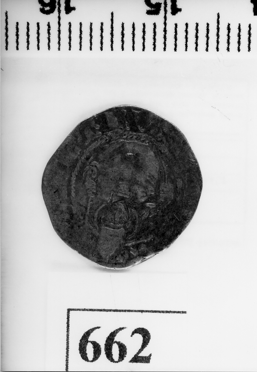 moneta - bolognino (sec. XIV/ XV d.C)