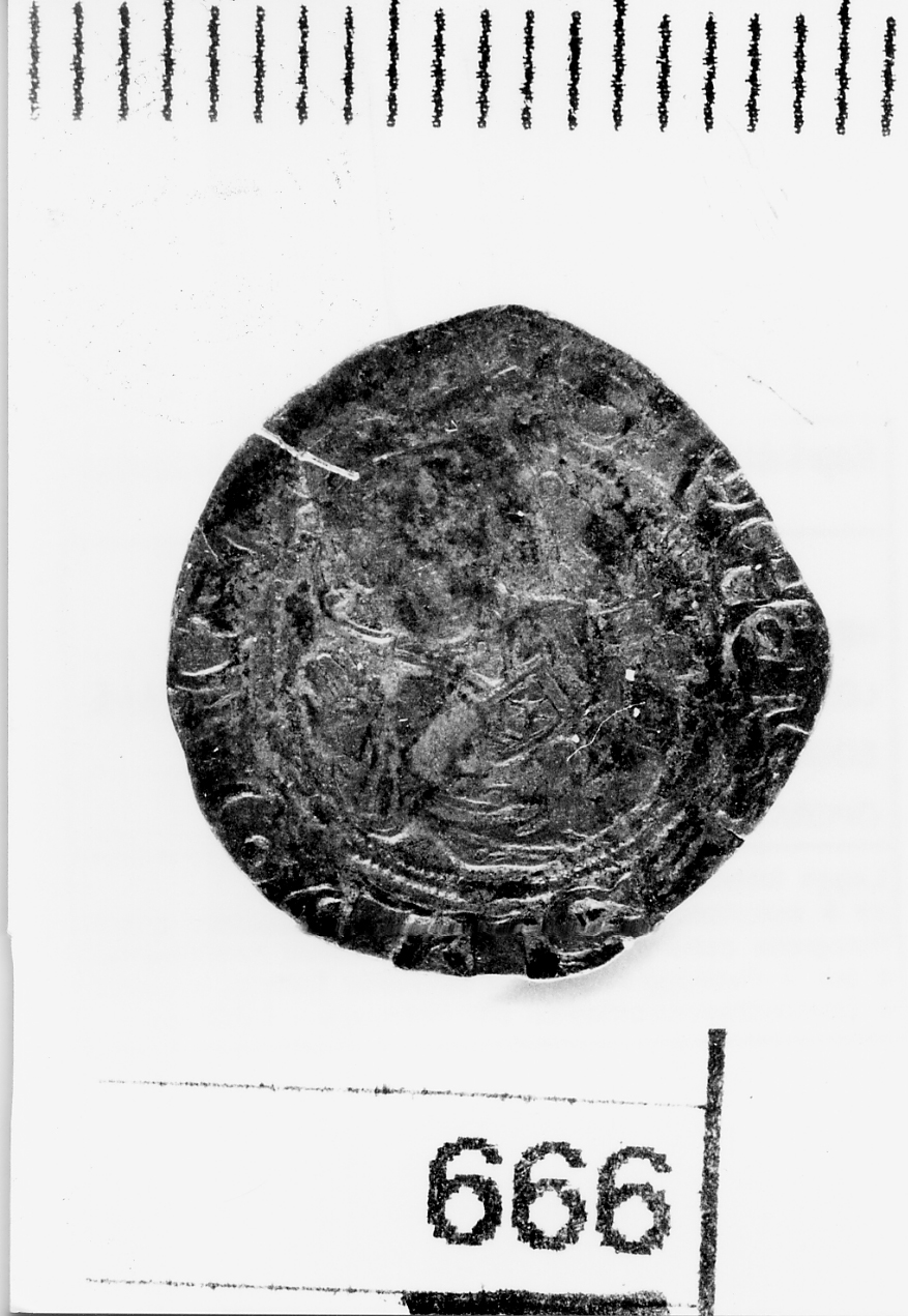 moneta - bolognino (secc. XIV/ XV d.C)