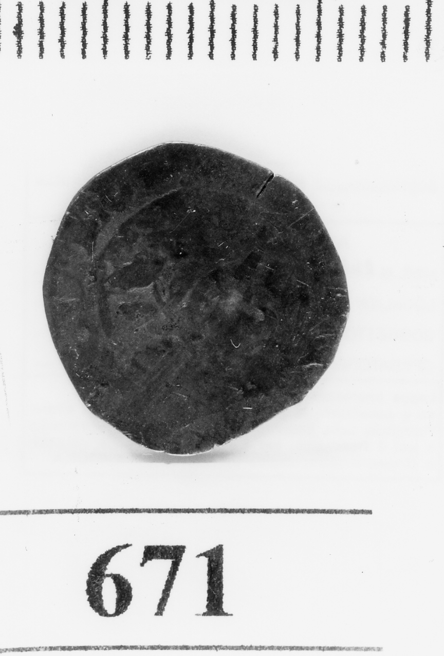 moneta - bolognino (prima metà sec. XV d.C)