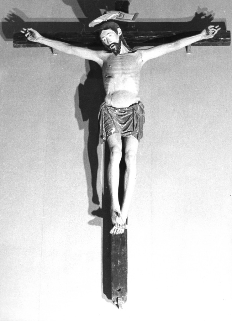 crocifisso di Niccolò Teutonico (attribuito) (sec. XV)