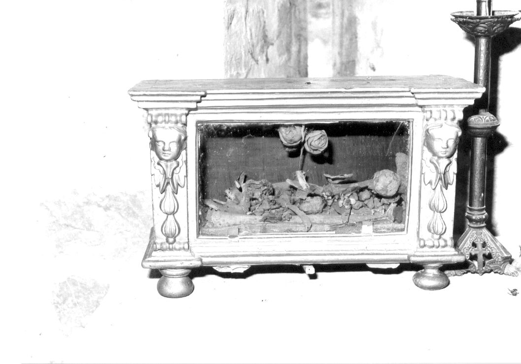 reliquiario, opera isolata - bottega Italia centrale (sec. XIX)