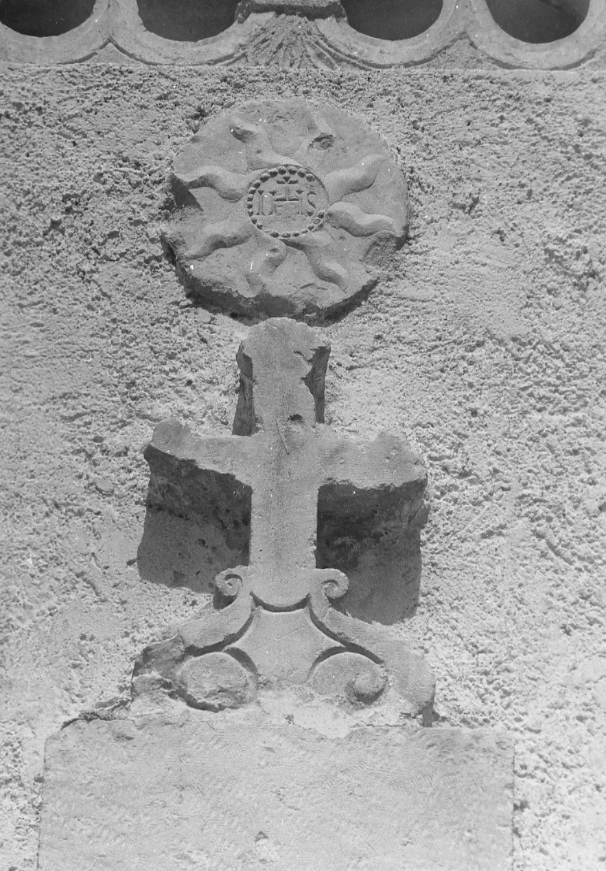 mostra di portale, opera isolata - bottega Italia centrale (sec. XVIII)