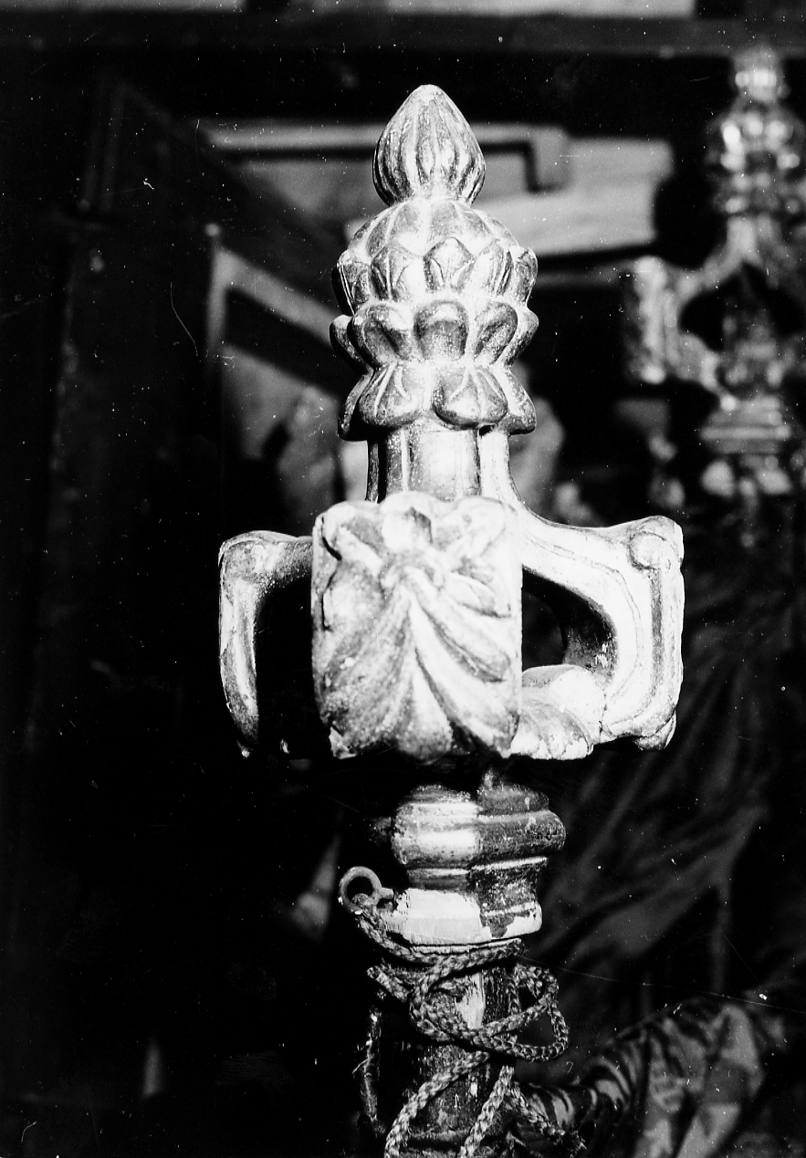 asta di stendardo processionale, serie - bottega Italia centrale (sec. I)