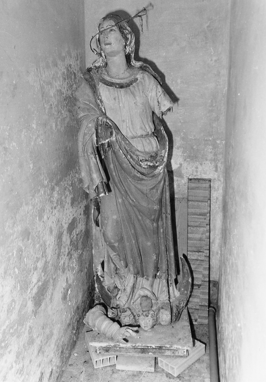 Immacolata Concezione, Immacolata Concezione (statua, opera isolata) - bottega Italia centrale (sec. XVIII)