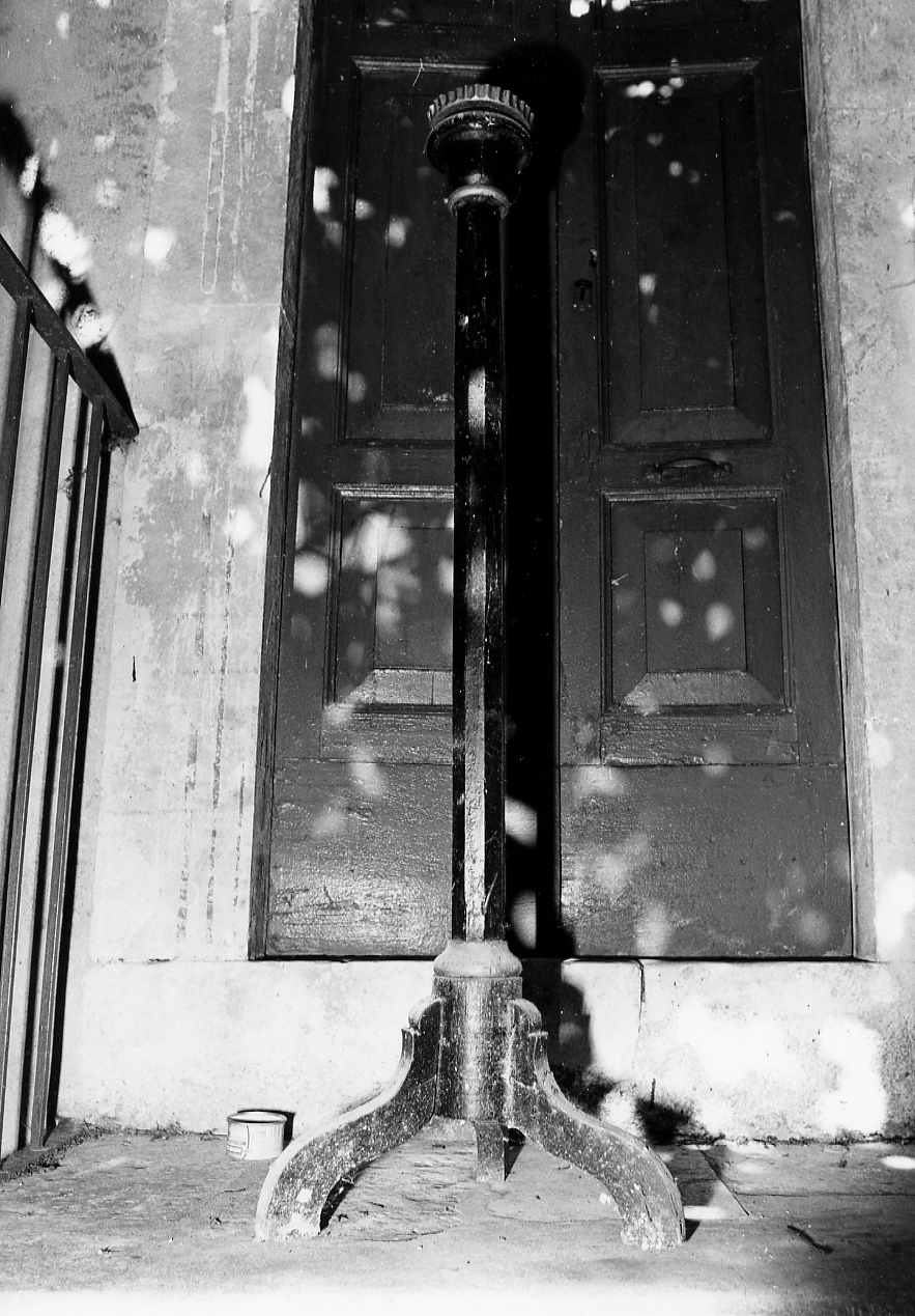 candelabro funebre, serie - bottega Italia centrale (sec. XX)