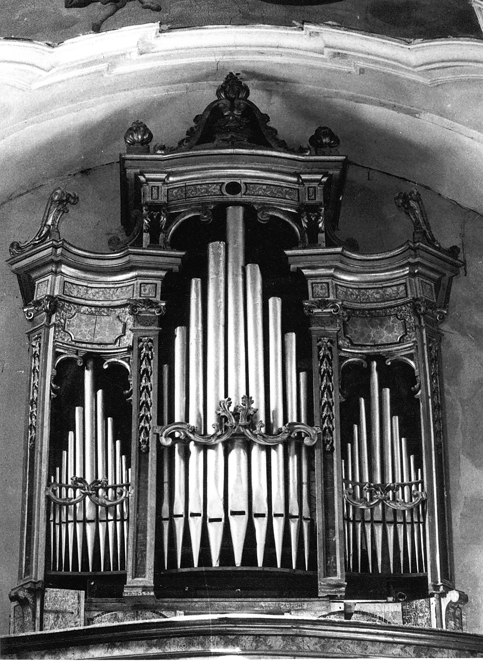 organo, opera isolata di Fedeli Raffaele (attribuito), Fedeli Bernardino (attribuito) (sec. XVIII)