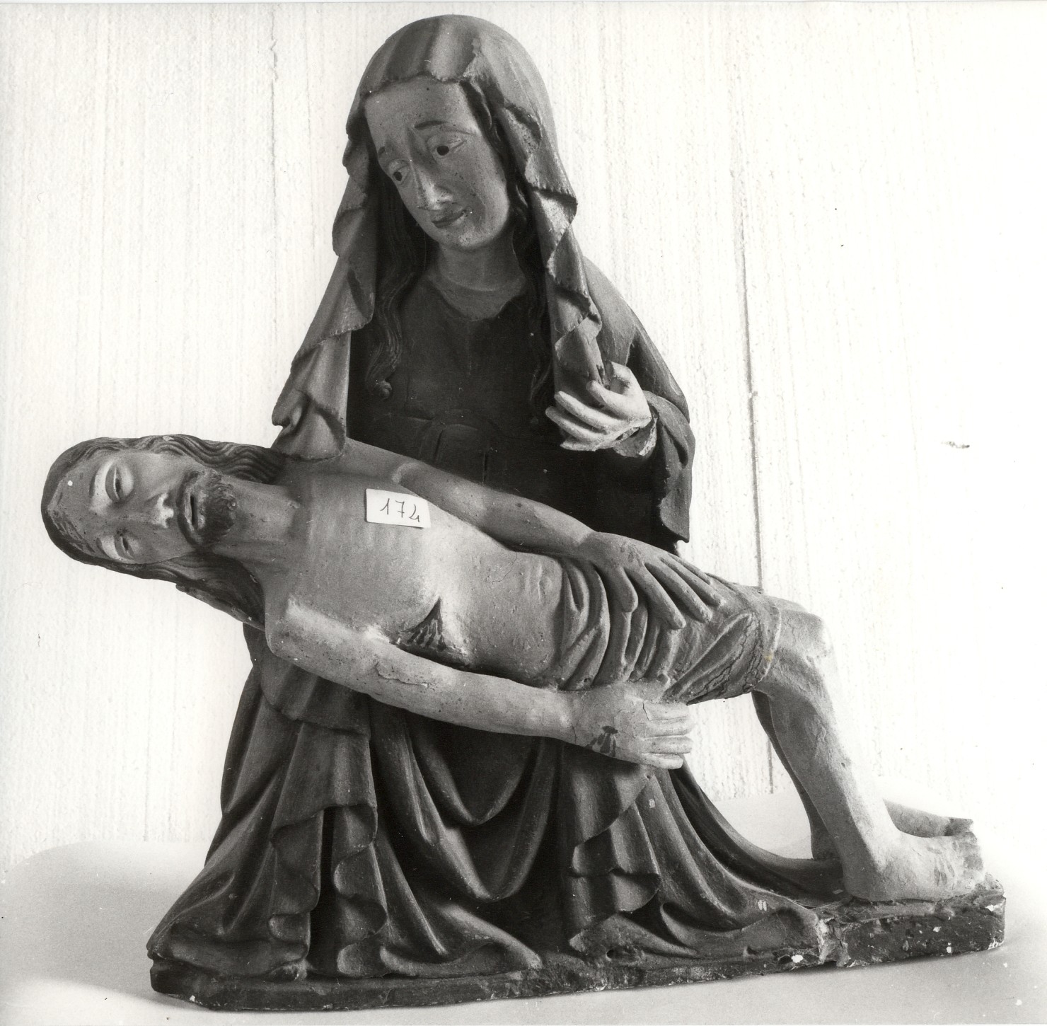 La Pietà, Pietà (scultura, opera isolata) - bottega abruzzese (sec. XV)