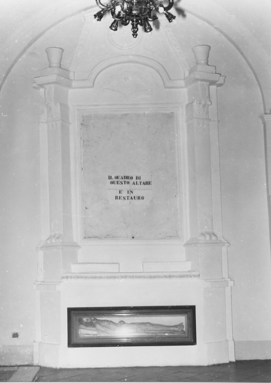 altare, opera isolata - bottega Italia centrale (sec. XVIII)