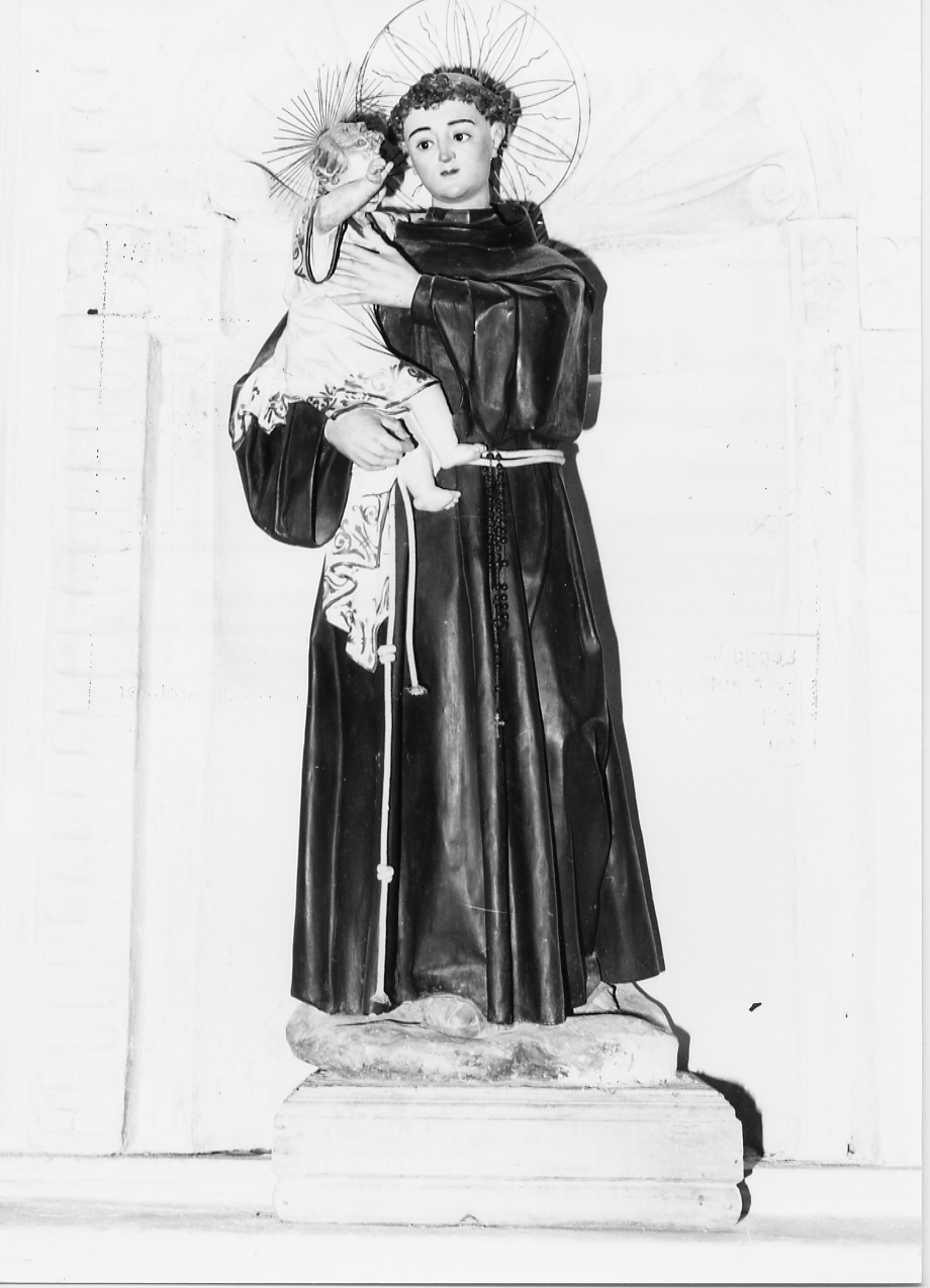 Sant'Antonio da Padova, Sant'Antonio da Padova (statua, opera isolata) - bottega Italia centrale (sec. XX)