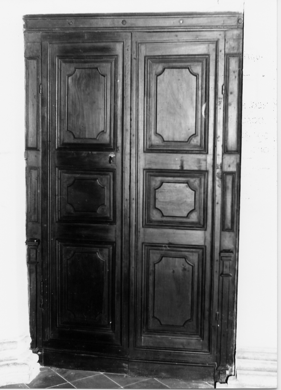 porta, opera isolata - bottega Italia centrale (sec. XIX)