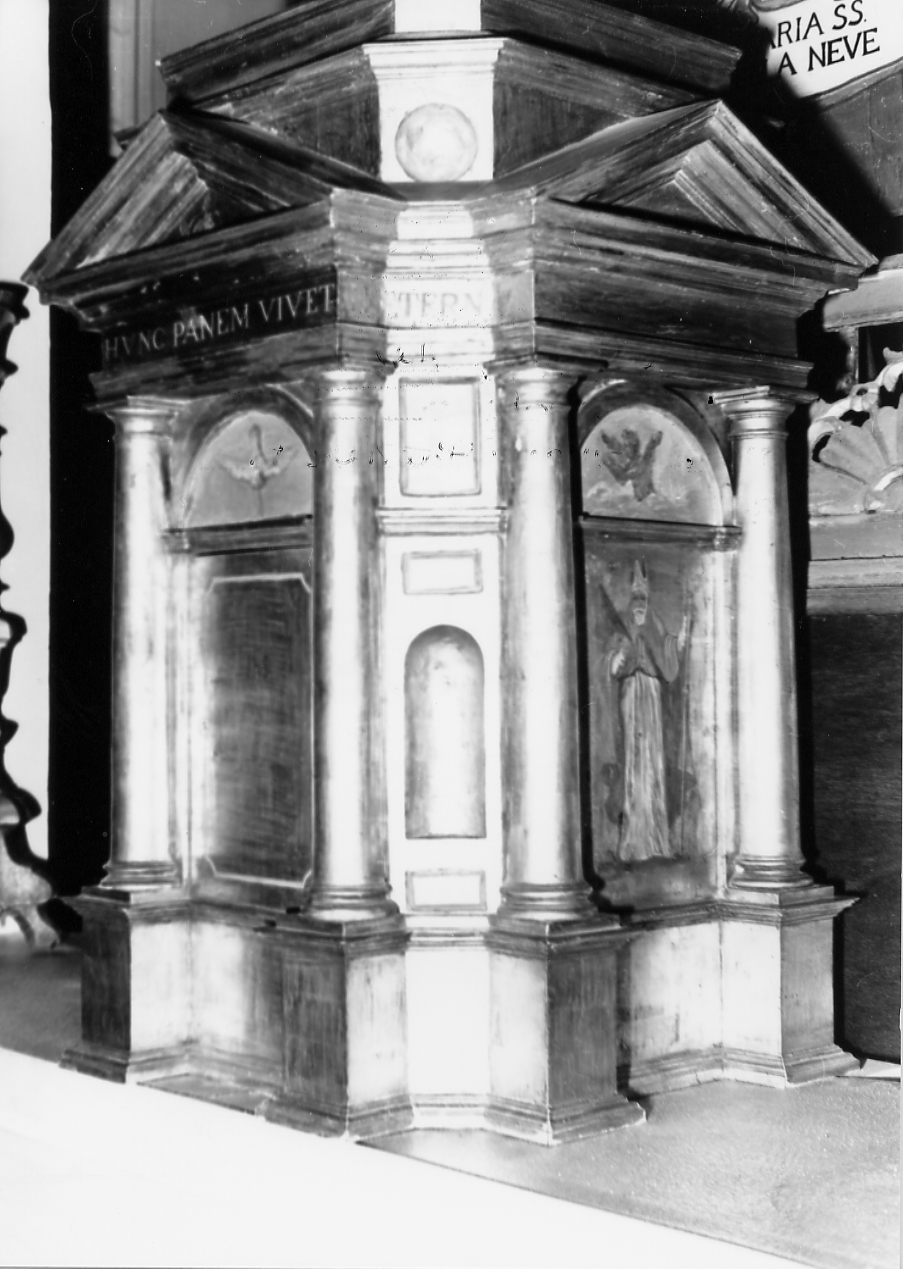 tabernacolo, opera isolata - bottega Italia centrale (sec. XVI)