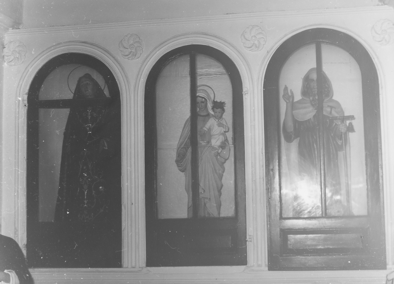 anta a vetri, serie - bottega Italia centrale (sec. XIX)