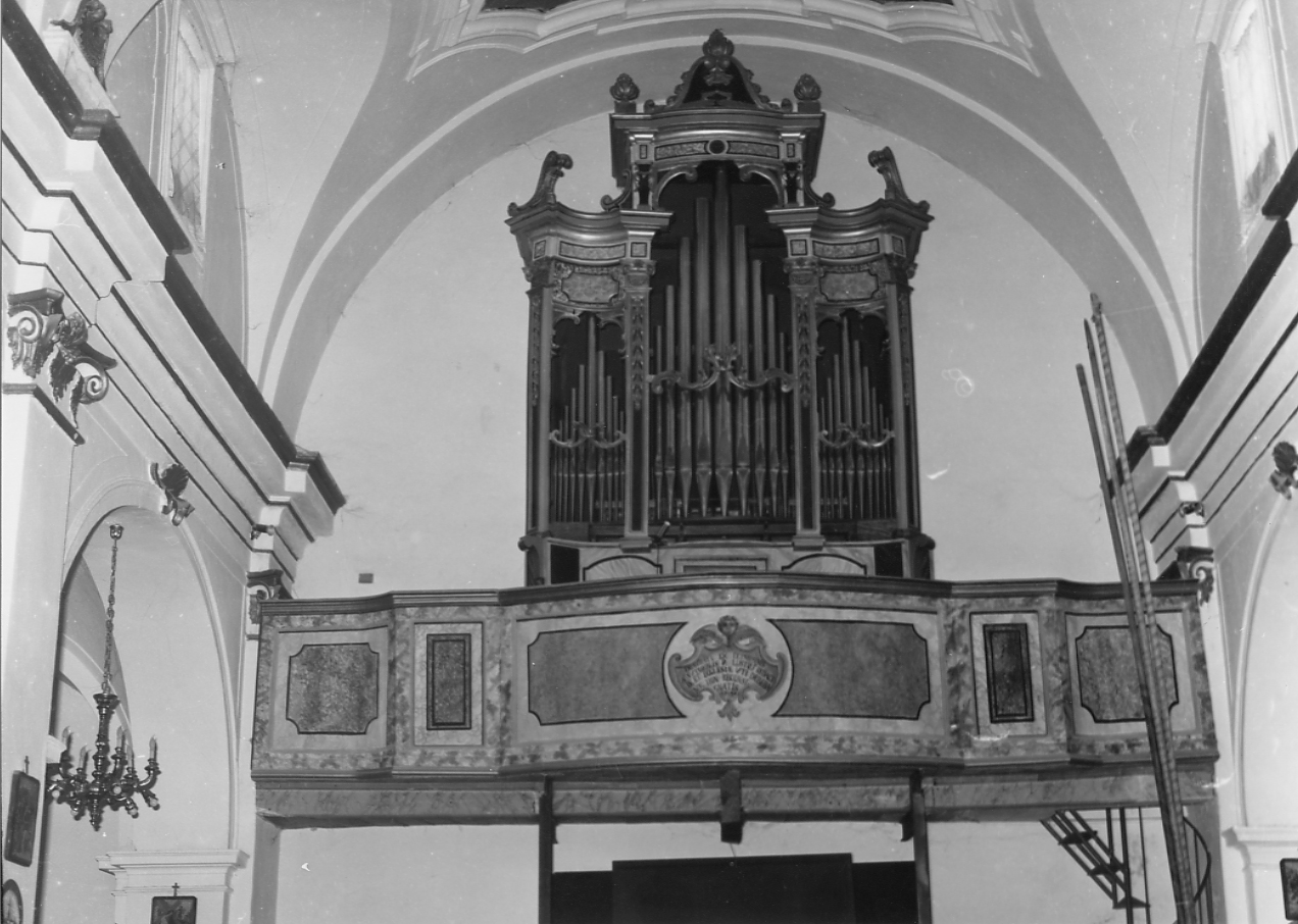 cantoria, opera isolata - bottega Italia centrale (sec. XVIII)