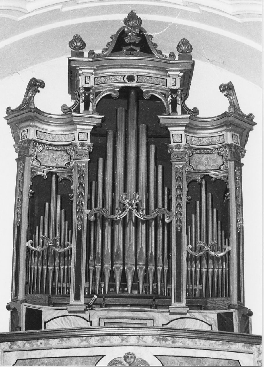 cassa d'organo, opera isolata - bottega Italia centrale (sec. XVIII)