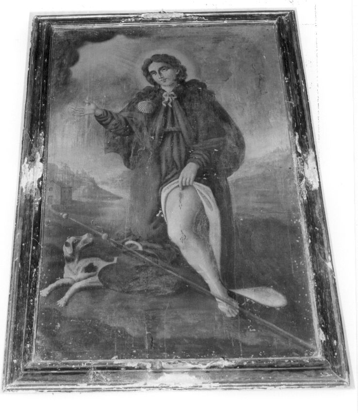 San Rocco (dipinto, opera isolata) - ambito Italia centrale (sec. XVIII)