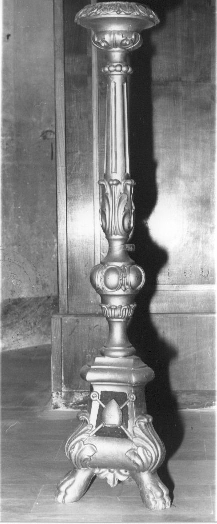 candeliere, serie - bottega Italia centrale (sec. XIX)