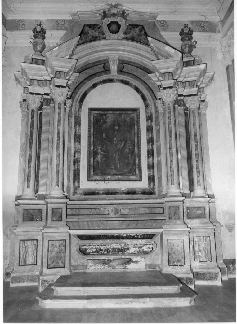 altare, opera isolata - bottega Italia centrale (sec. XVIII)