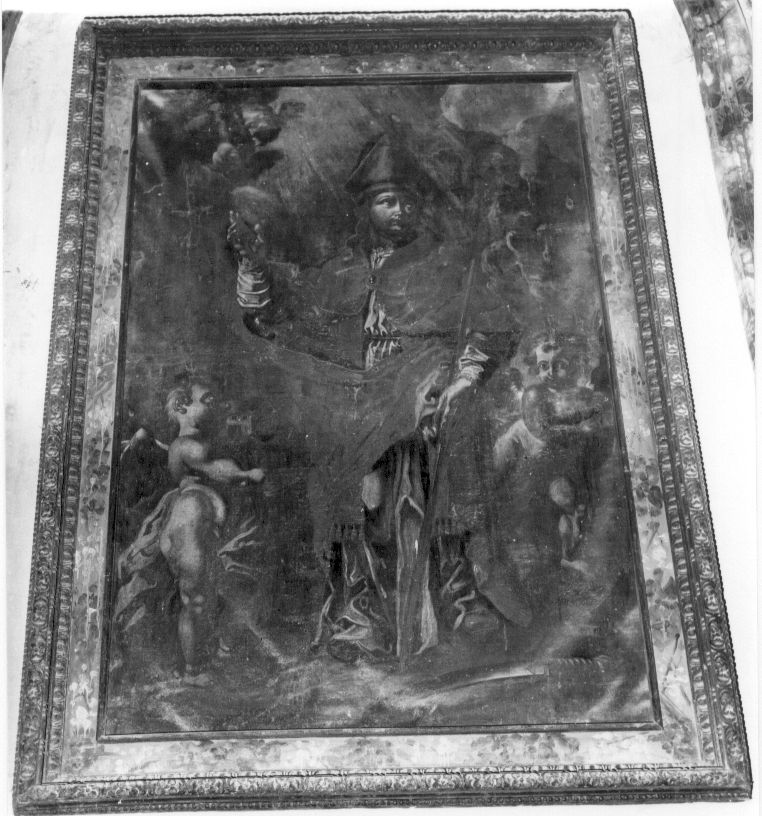 Santo vescovo (dipinto, opera isolata) - ambito Italia centrale (sec. XVIII)