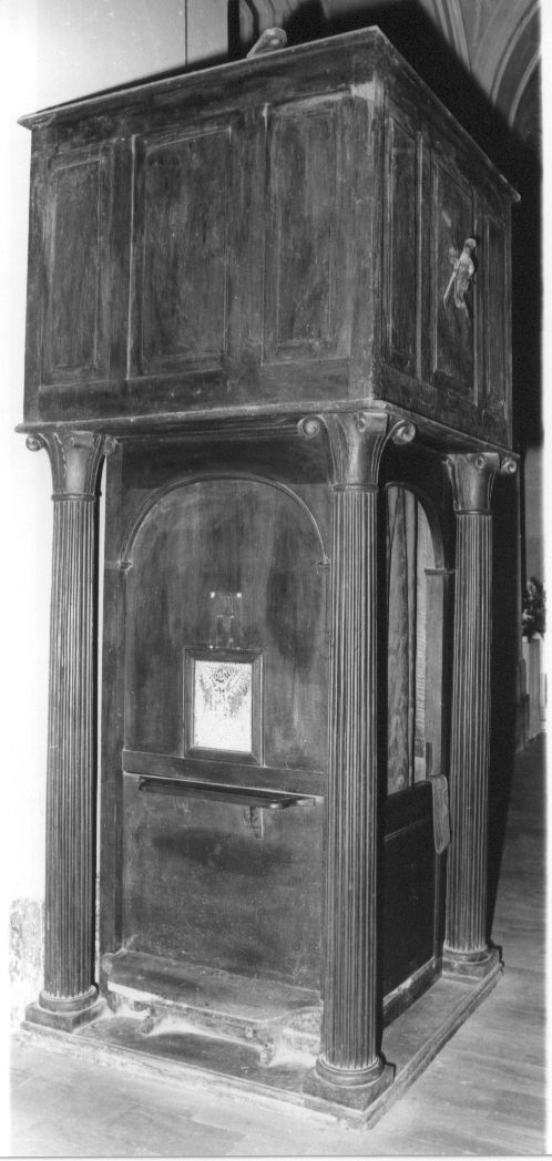 confessionale, opera isolata - bottega Italia centrale (sec. XIX)