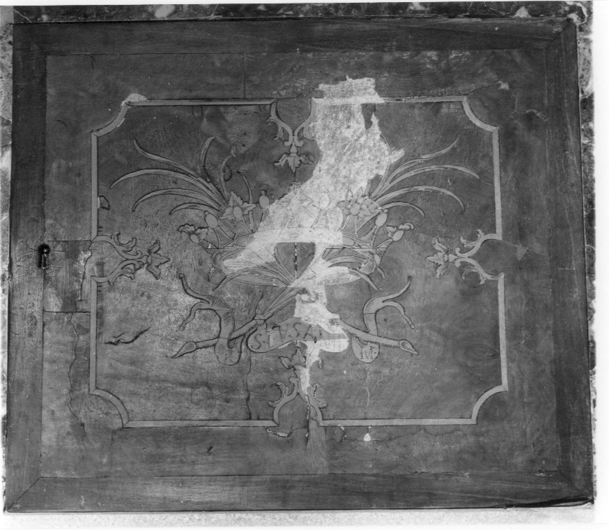 sportello di tabernacolo, elemento d'insieme - bottega Italia centrale (sec. XVIII)