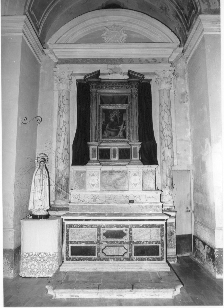 altare, opera isolata - bottega Italia centrale (sec. XIX)