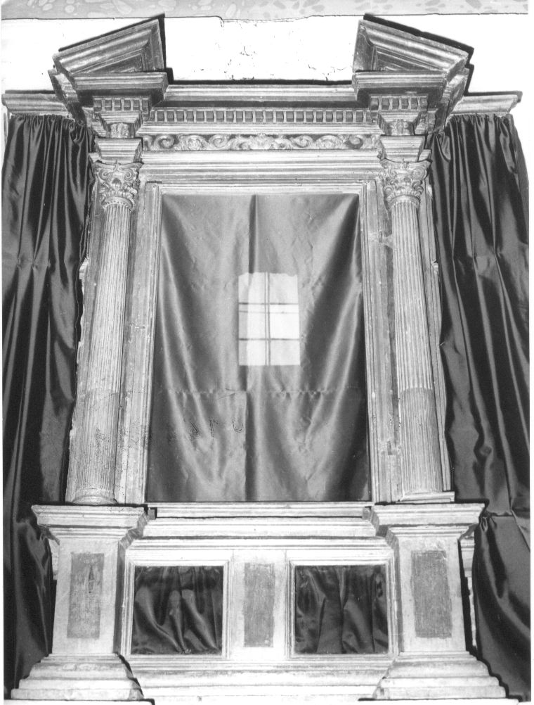 edicola, opera isolata - bottega Italia centrale (sec. XVI)