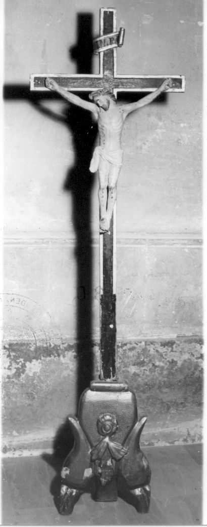 croce d'altare, opera isolata - bottega Italia centrale (sec. XIX)